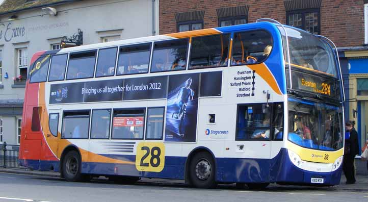 Stagecoach Midlands Scania N230UD ADL Enviro400 15670